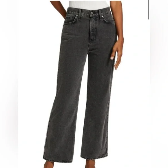 VERONICA BEARD | Dylan | Crystal-Embellished | High-Rise Straight-Leg Jeans S/24 - Picture 2 of 16